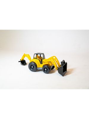 Trator Didático Retroescavadeira New Holland montado