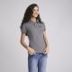 Polo Feminina New Holland Cinza - Marmora