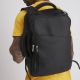 Mochila para Notebook em couro - Preta