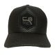 BONÉ ABA CURVA FRENTE TRUCKER - NEW HOLLAND 50 ANOS - PRETA