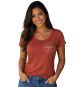 Camiseta Feminina Country Girl New Holland- Terracota
