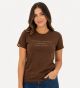 Camiseta Feminina Alma Raiz New Holland - Marrom