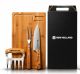 Kit Churrasco 4 Peças com Garra de Urso New Holland