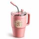 Caneca Térmica Lets Go Girls New Holland - Rosa