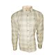 Camisa Masculina em Linho Country - New Holland - Bege