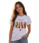 Camiseta Juvenil Lets Go Girls New Holland - Branca