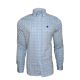 Camisa Social Masculina Salmour - New Holland - Azul