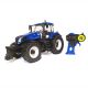 Miniatura Trator T8.435 Genesis com Controle Remoto - New Holland - Azul